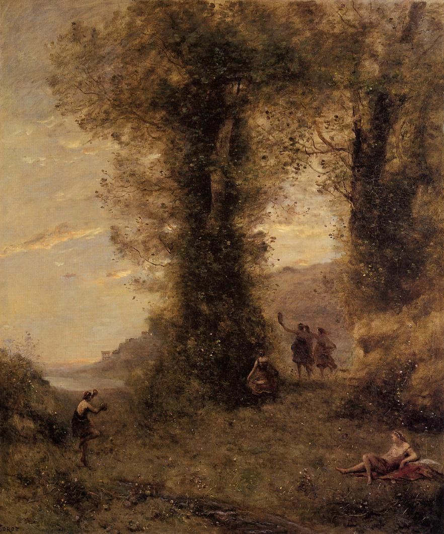 Jean - Baptiste, Camille Corot, 159, Pastorale, Glasgow Museums Resource Centre